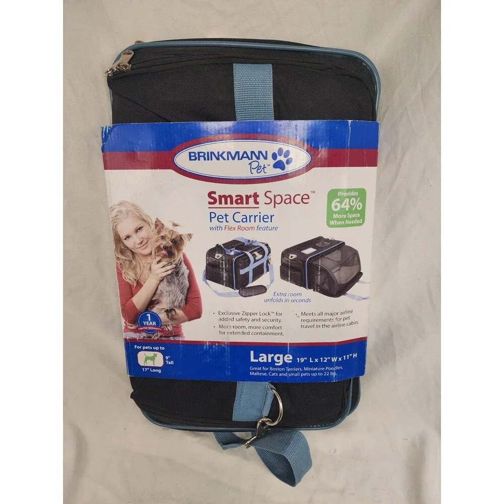 Brinkman Pet Expandable Premium Pet Carrier Large